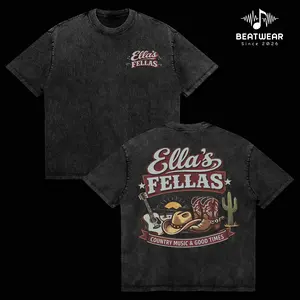 Ella's Fellas - Dandelion Tour Cotton Shirt , Country Rock Girl Fans, Alabama Girl Fans, Vintage90s Country Music Fans, Ella Graphic Tee for Fans Gift Shirt For Music Lover