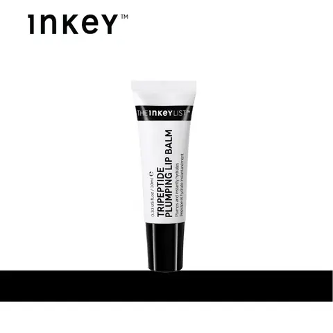 [The INKEY List] Tripeptide Plumping and Hydrating Lip Balm - Clear Lip Plumper for fuller, plump, hydrated lips