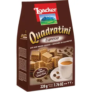 Loacker Wafer Cookies – Espresso & Vanilla