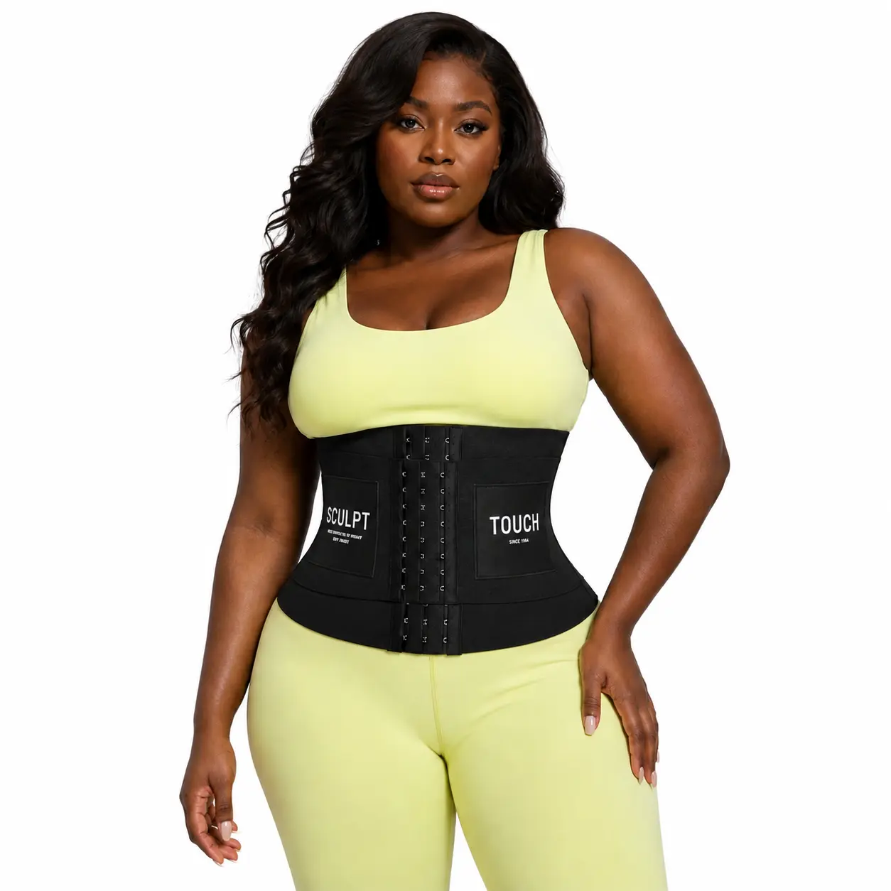 Sculpt Touch Hourglass Girdle with 6-Row Hook Design | Adjustable Tummy Control & All-Day Comfort Shapewear Waistband Waist Trainer Women