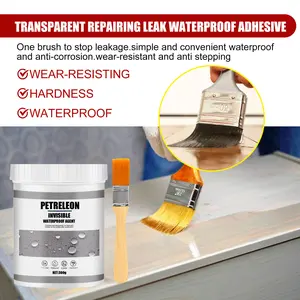 10.58OZ Invisible Waterproof Agent, Transparent Repairing Leak Waterproof Adhesive