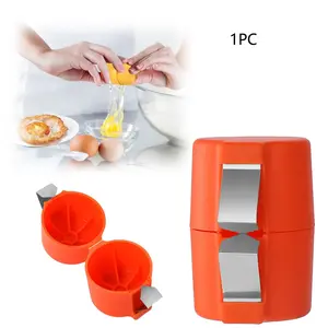 Egg Shell Remover Tool, Household Kitchen Egg Cracker, Easy-To-Use Device for Peeling Eggs, Perfect for Home Cooking Essentials