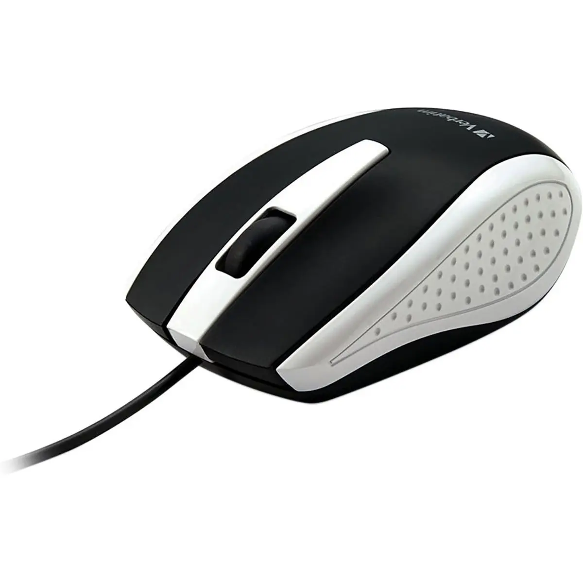 Verbatim Wired USB-A Mouse for Notebooks, Wired Mouse with Optical Sensor and Left/Right Click Functionality, Lightweight