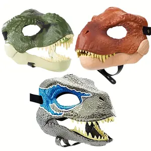 Dinosaur animal pet mouth mask Halloween, Christmas cute animal dinosaur mask - suitable for cats and dogs