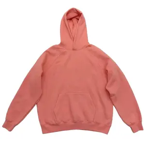 Hoodie 'Coral' - High-Quality Graphic Long Sleeve Sweatshirt for Men's Casual Outdoor Wear, Oversized Fit, Comfortable & Durable - Menswear