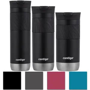 Contigo Byron 2.0 SnapSeal Insulated Stainless Steel Travel Mug Contigo Byron 2.0 SnapSeal Insulated Stainless Steel Travel Mug