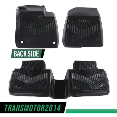 3pcs Floor Mats Fit For Honda Accord Sedan 2013-2022,All Weather Floor Mats Rubber Liners,Waterproof Anti-slip Durable Floor Mats,Car Accessories