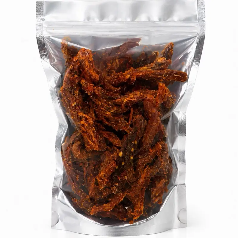 Vietnamese Vietnamese Shredded Beef Jerky (8.82 oz)- Khô Bò Xé Sợi Lớn 250g, No Preservatives, Ambient, Vietnam-Made Dried Meat Snack