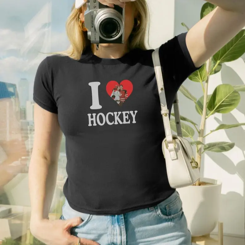 [ Sale Up To 40%] Ilya Shane Baby Tee, I Heart Hockey Rivalry T-Shirt, Hollander Heated TV Tee, BookTok, Gay Hockey Romance, Hudson Williams, Connor Storrie