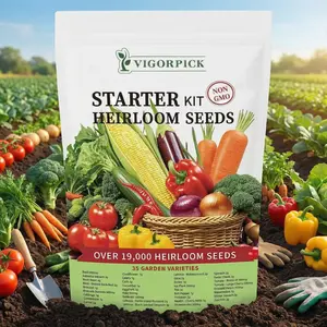 [Flash Sale 50% OFF] Heritage Garden Seed Pack - 35 Variety Vault for Urban Gardening & Planting Sustainable Plants Traditional Leafy Mix Amazing Horticulture Gift for Any Beginner Farm