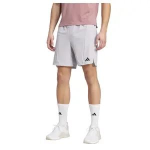 adidas Mens Designed For Athletic Shorts Training Casual Bottoms Casual Moisture Wicking - Grey