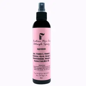 Fordham Hair Care Detangle Sprayle with Vitamin A E Panthenol Omega 3 Behentrimonium Chloride for Smooth Detangling
