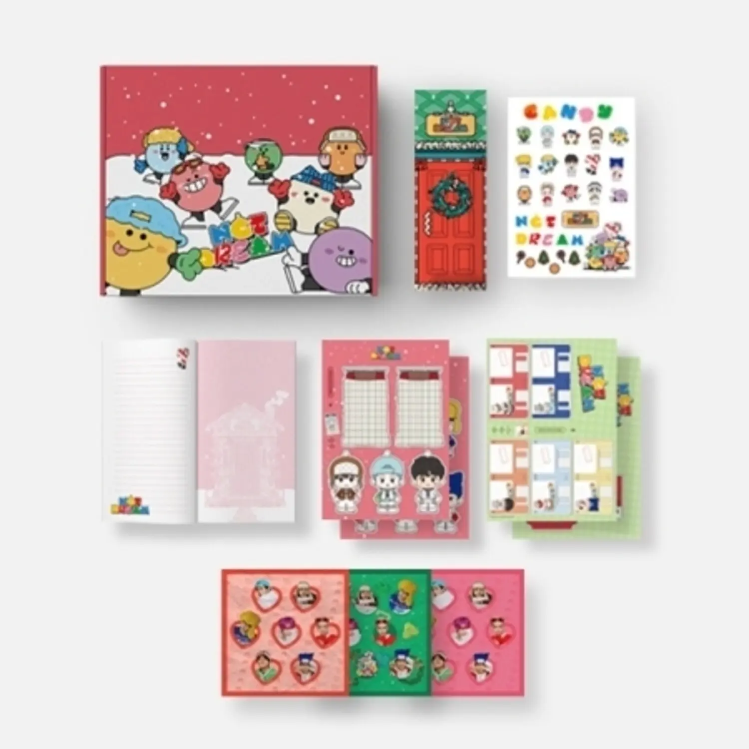 Nct Dream - NCT Dream Candy Y2K Kit - incl. Pencil Case & Sticker, Notebook, Colored Paper, Letter Paper Set, Package Box + Photocard Set  [DISCLESS DIGITAL] Boxed Set, Photos, Stickers, Asia - Import