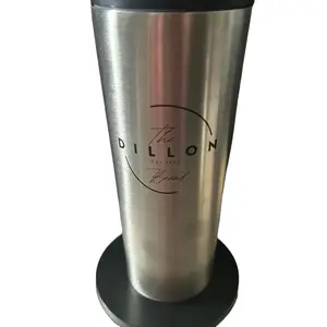 Dillon Est.2013 The Brand 26oz Tumbler - Metallic Finish, Black Base, Ideal for Beverage Drinking - Bottle, Drinkware