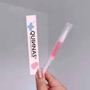 August Nails Nourishing Peachy Cuteticle Oil Pen & Quinnas Gel Nail Sticker Remover Oil - Remover Oil