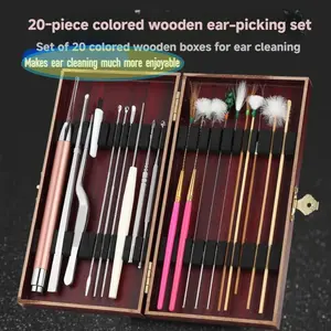 EnjoyLife 20PCS Earwax Removal Tool Set With Light,Massage The Ear Canal, Ear Cleaning Tool , Relax And Reduce Stress For Gift Set,YourRage Tried This! Chinese Ear Cleaning Kit – Relaxing