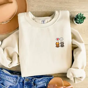 Cat Stardew Valley Sweatshirt, Gift for Her and Him, Video Game
