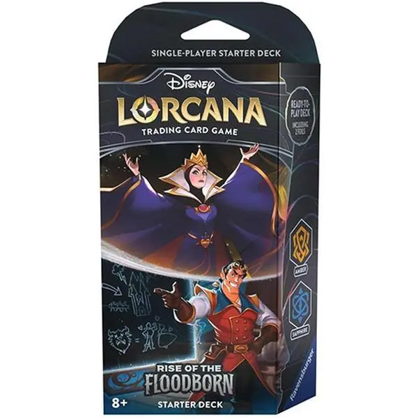 Disney Lorcana TCG - Rise of the Floodborn S02 - STARTER DECK [Amber & Sapphire]