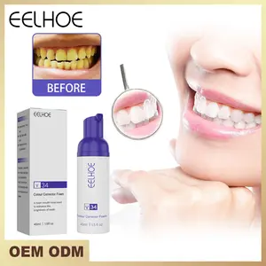 EELHOE V34 foam Whitening Toothpaste Clean Tooth Stain Fresh Breath Whitening Toothpaste