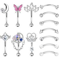 Butterfly & Heart Rook Earrings