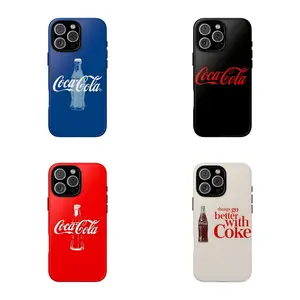 Coca Cola Phone Case Summer Soda Drink Cover Suitable for iPhone 17-11 Pro Max/Plus and  Samsung Galaxy S23-25