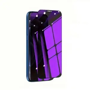 Tempered Glass Phone Screen Protector, 2 Counts Anti-blue Light Phone Screen Protective Film, Phone Accessories Compatible with iPhone 11 12 13 14 15 16 Series