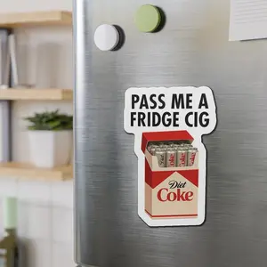 Pass Me A Fridge Magnet, Diet Lovers Magnet, Funny  Pass Me A Fridge Gift