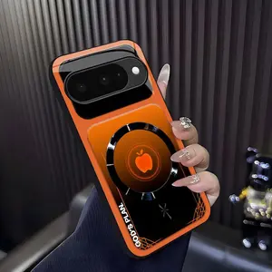 “God’s Plan” MagSafe phone case — neon cyberpunk faith magnetic cover for Google Pixel 10 — 975