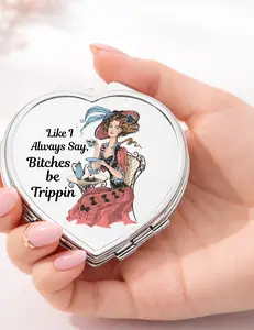 Like I Always Say, Double sided Purse Cosmetic Mirror