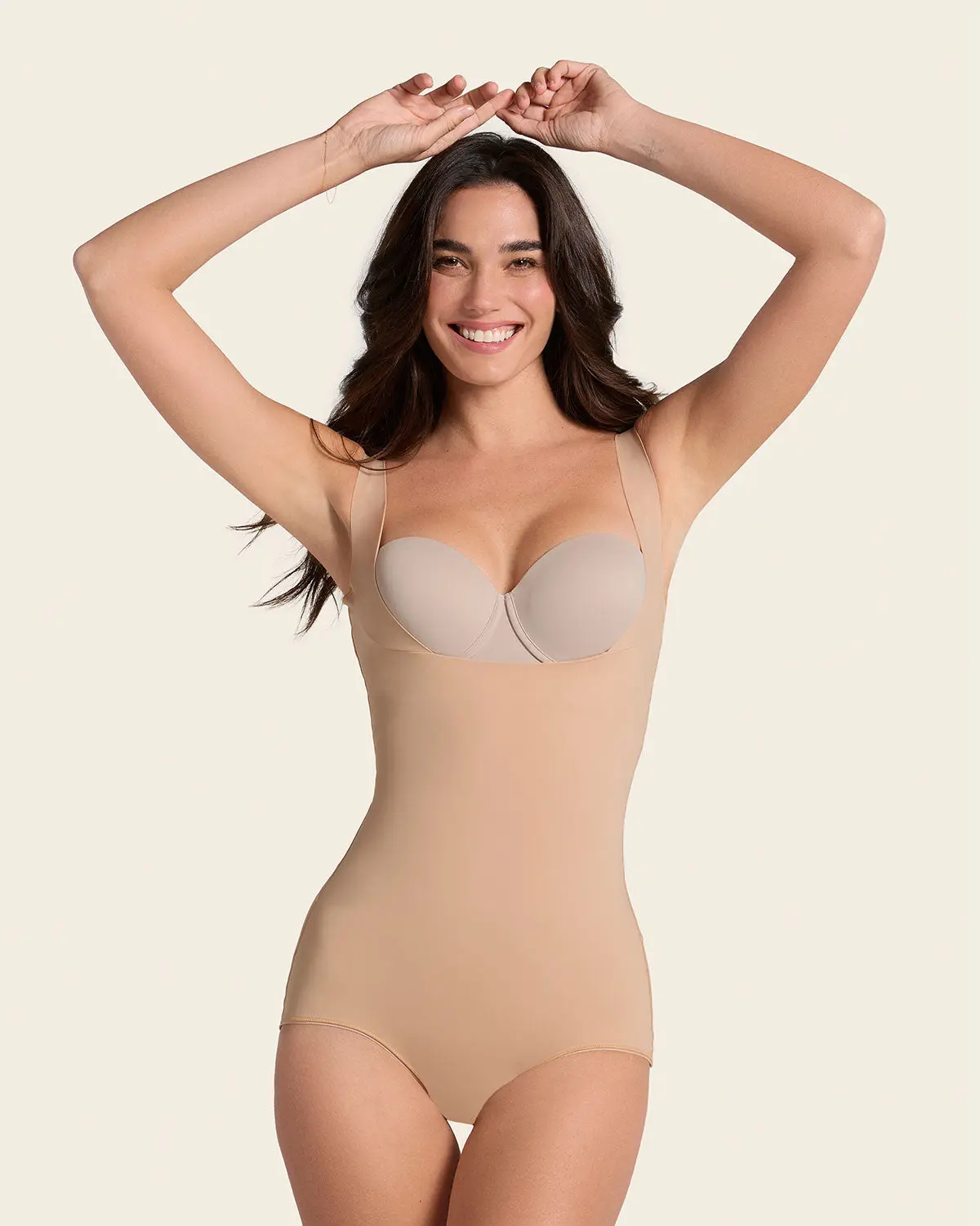 Leonisa Plunge Back Classic Sculpting Body Shaper