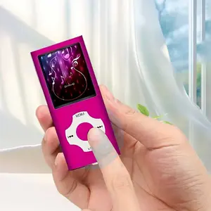 Mp3 Audio Player with 32GB Memory Card, Noise Isolation Headphones, Volume Control, Music Video Image Recording, Portable USB Media Player