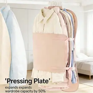 Closet Organization Tool, Compression Storage Bag, Dustproof Clothing Cover, Wardrobe Organizer, Fabric Down Jacket Storage Bag