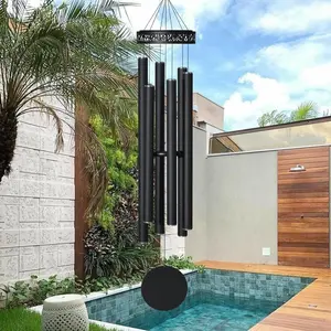 Wind Chimes for Outside Deep Tone, Sympathy Memorial Gifts for Loss of Loved one,48" Church Wind Chime Outdoor Clearance,Hanging Decor for Garden,Yard,Patio and Lawn
