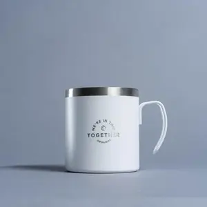 Organifi Stainless Steel Mug - Double Insulated, Matte Finish Handle Drink Drinkware