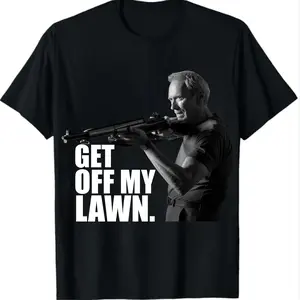 Clint Eastwood Gran Torino T-Shirt: Get Off My Lawn Movie Tee