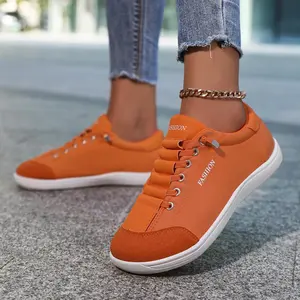 Women’s Summer Breathable Casual Canvas Shoes, Soft Sole, Wide Toe, Flat