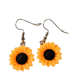 sunflower earrings X