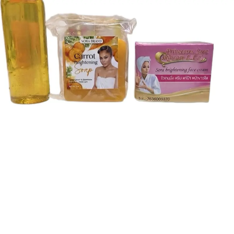 Sora Acne Treatment Set, Skin Repair Skincare Kit for Acne-Prone Skin