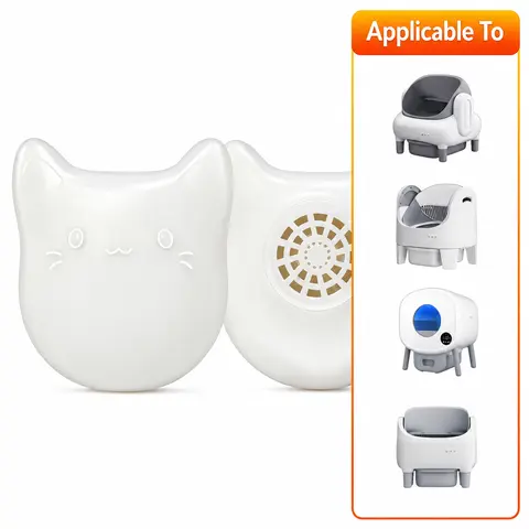 FUMOI Auto Self-Cleaning Litter Box Deodorizer Refill Multi-Pack (2-Pack), Natural Extract, 30-Day Long-Lasting Freshness, 30-Day Odor Control, Individual Moisture-Sealed Bag, Easy to Use #CatEssentials #PetHacks #LitterBoxHacks#sohochic