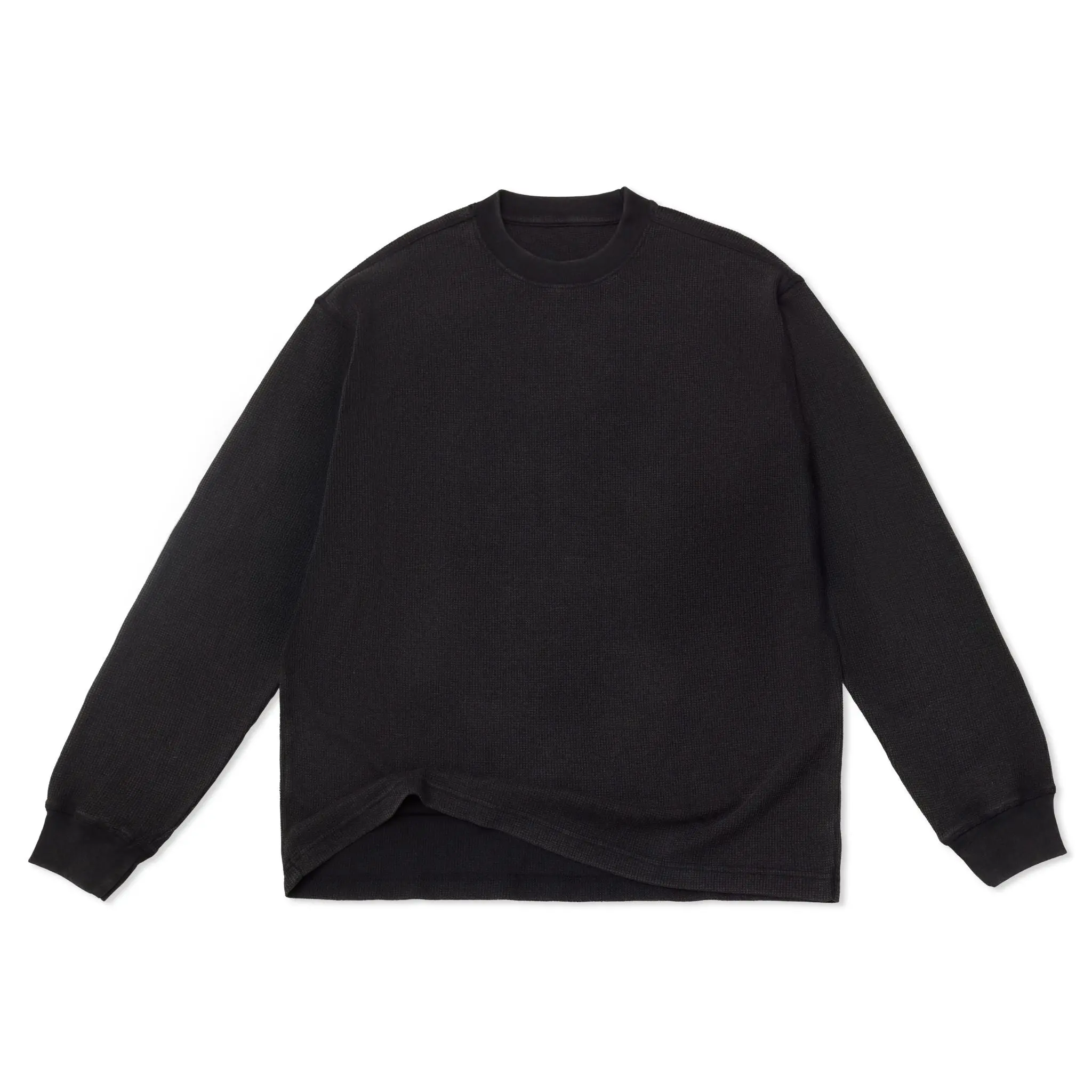 WAFFLE L/S TEE 7.0 OZ