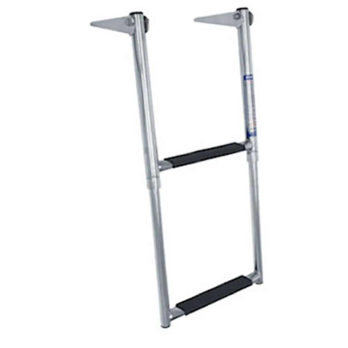 212 MAIN Windline TDL-2X 2-Step Over Platform Telescopic Ladder - Pool Ladder with Deployed Length Feature, Compact Design for Boat Use