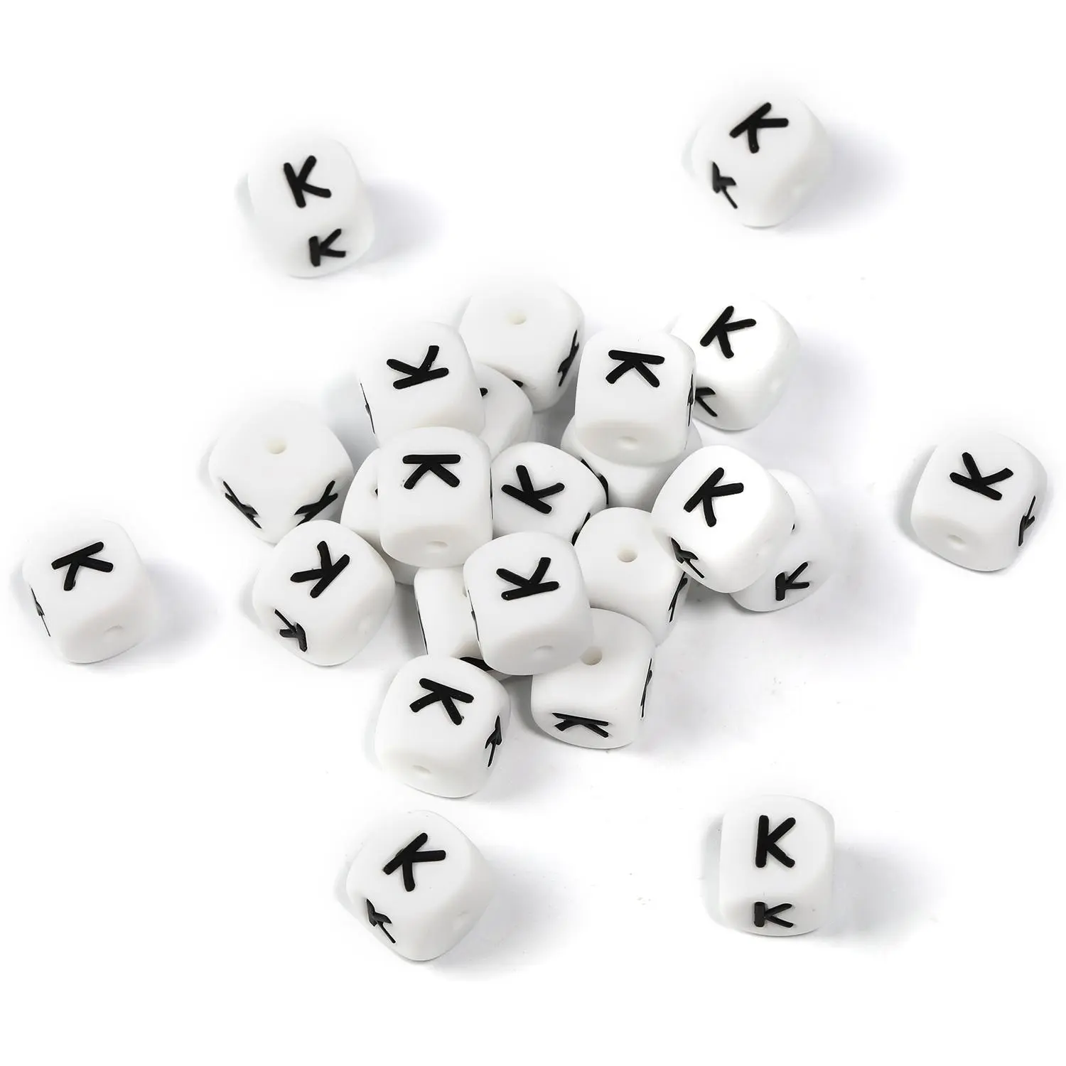 Letter K YM738007 30PCS