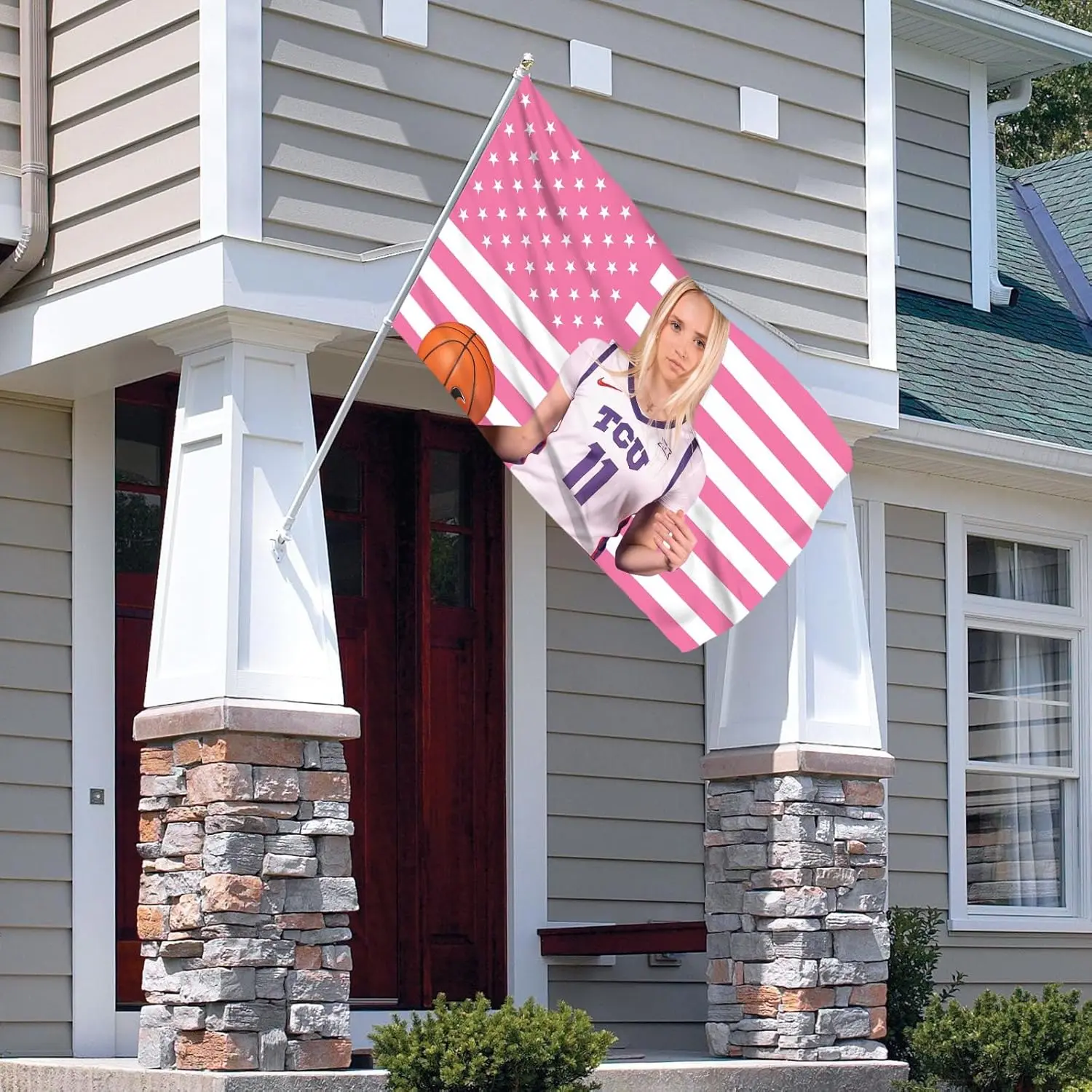 3x5 Ft Decorative HaileyVan Lith Flag with Brass Grommets