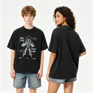 Mens Graphic Tees, Vintage-washed Gothic Metal Cross,100% Cotton,Comfort Shortsleeve Casual, Streetwear tee,Unisex T-shirts