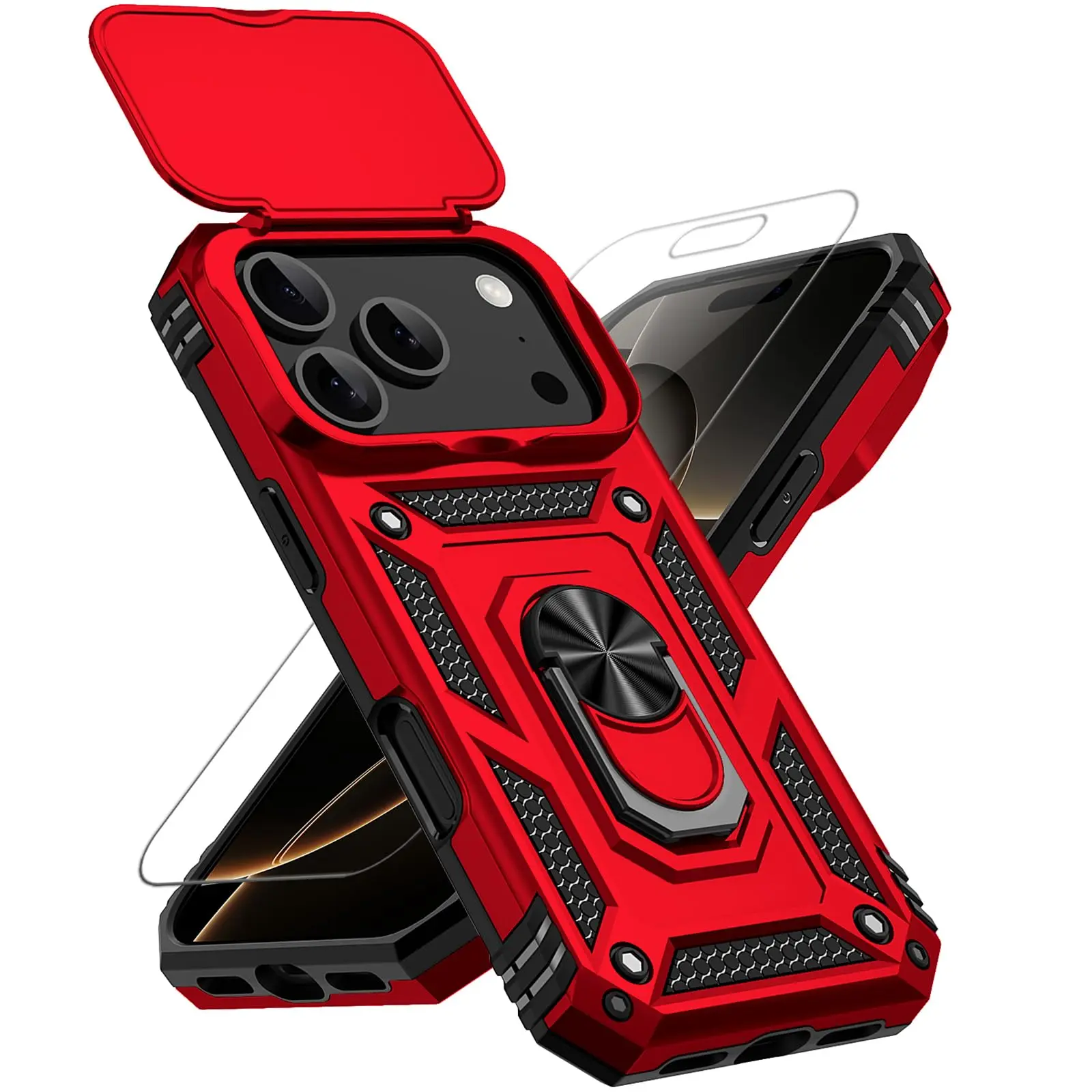 Red w/ Slide Camera 2nd gen. Military Grade
