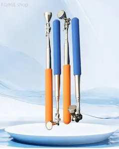 Includes shipping cost: 8 lb universal retractable strong magnetic retrieval rod—magnetic pickup tool with rotating functionality