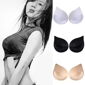 Women's Sponge Bra Pillow, Removable Lift Cushion, Sweater Pad, Bikini Cup, Push-Up Bras, 2-In-1 Set, Comfortable and Stylish