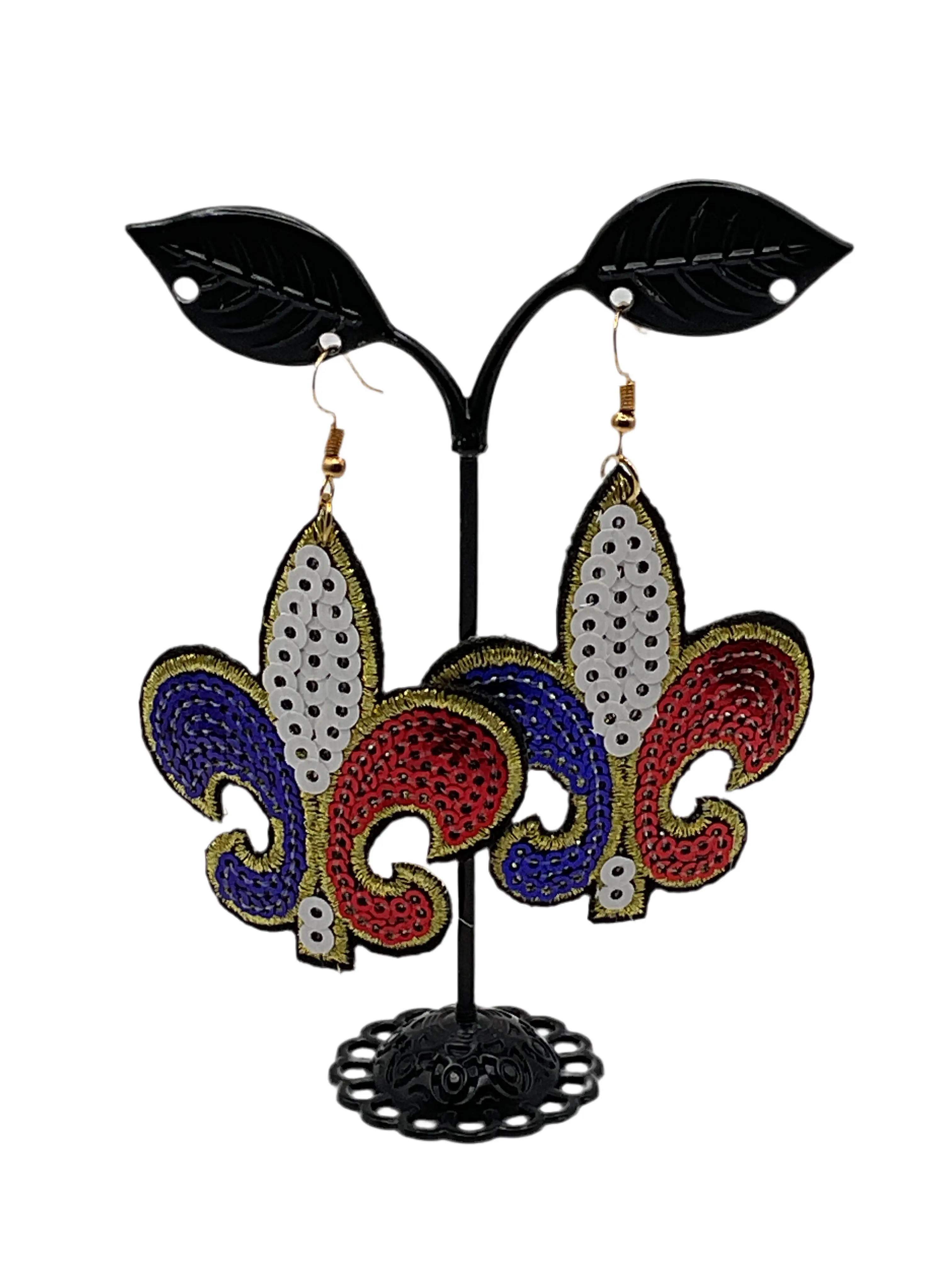 Sequin earrings