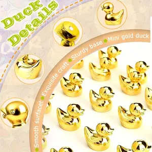 20pcs Cute Mini & Ducks, Tiny Resin Figurines, Cute Collectible Figurines, Fairy Garden & Dollhouse Decor, DIY Crafts & Party Favors