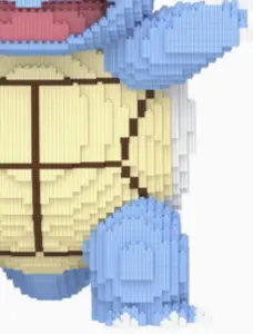 2026 DIY Large Cartoon Character Micro Building Blocks, 12809 Pieces 3D Assembly Kit, Perfect for DIY Projects & Holiday Gifts